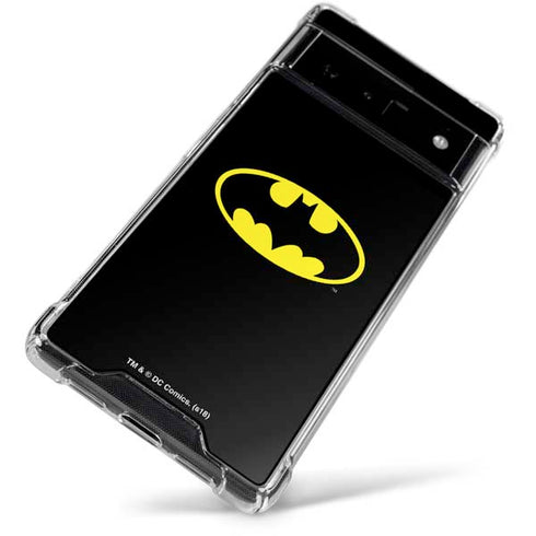 DC Comics Batman Movie 1989 Logo Google Pixel 6 Clear Case